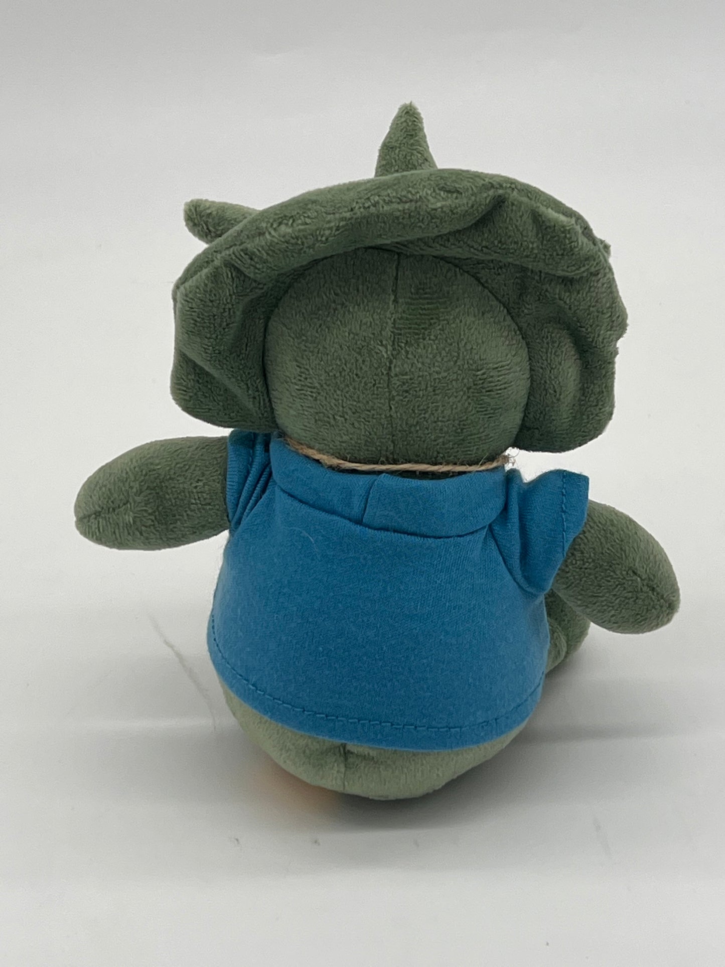 Tracy Triceratops in SFDC logo t-shirt