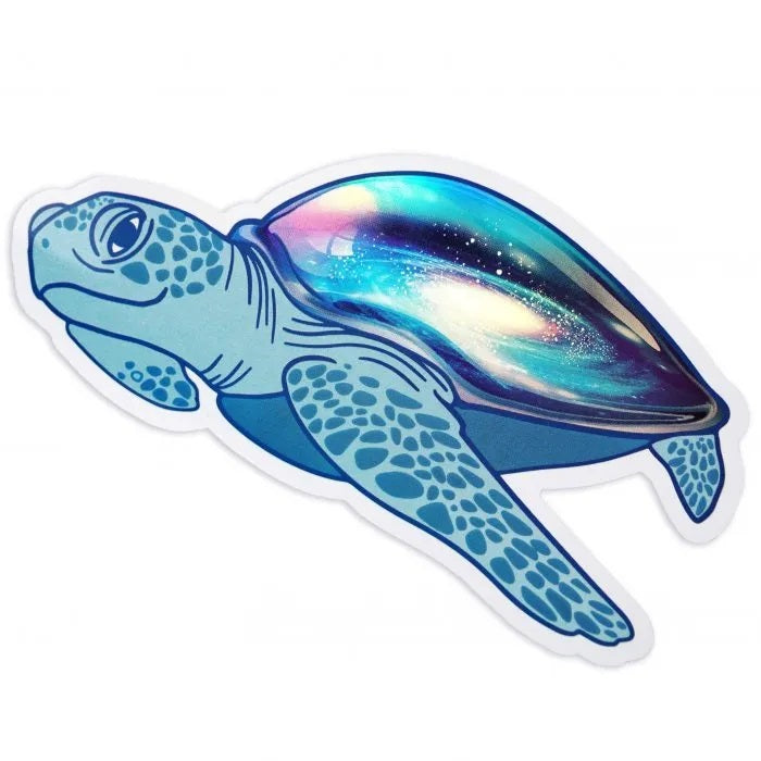 Stickers: Turtle Space Globe