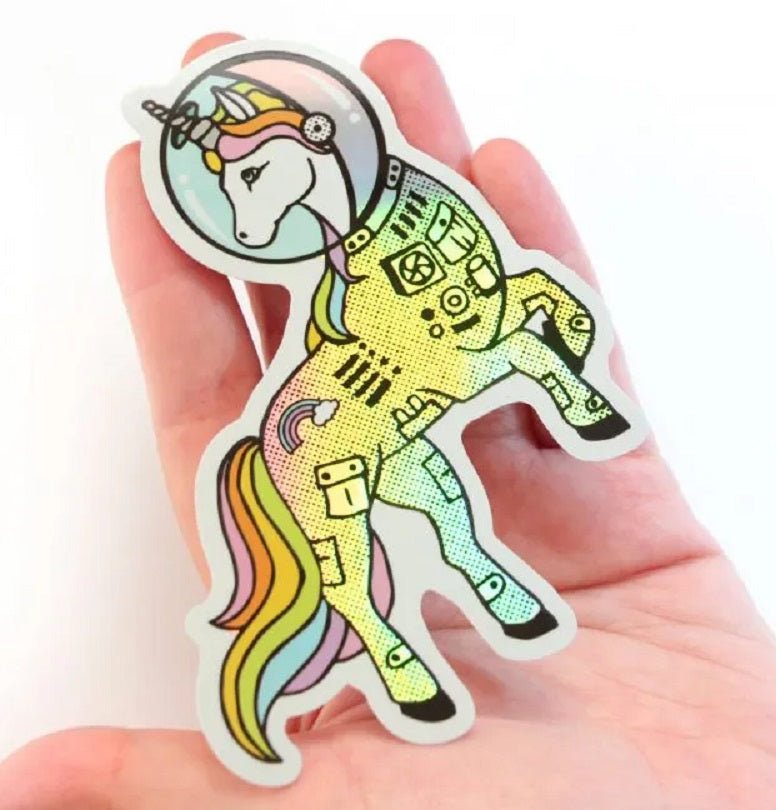 Stickers: Space Unicorn