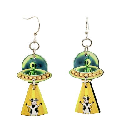 Earrings: Beam me Up Dangle