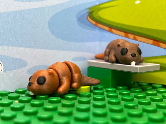3-D Printed Beaver
