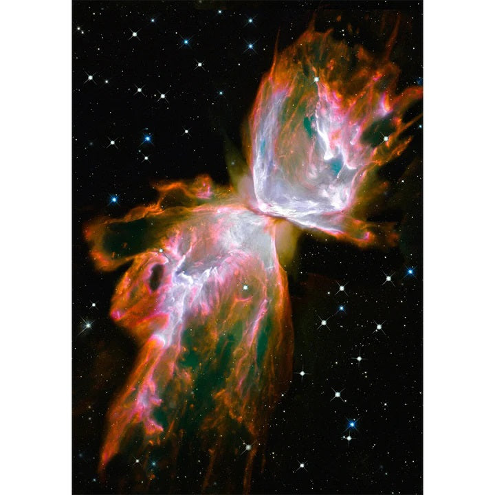 3D Postcard: Butterfly Nebula