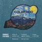Sticker: Colorado Starry Night