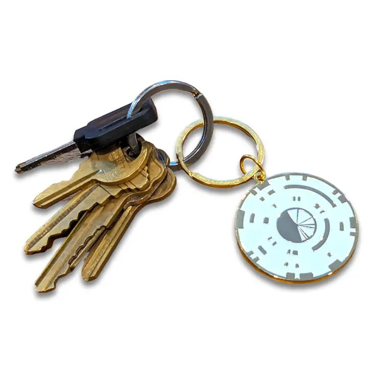 NASA Voyager & Perseverance Double Sided Keychain