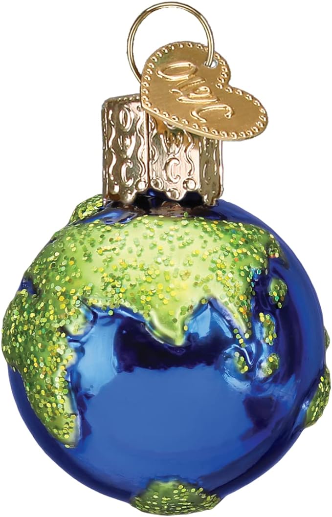 Planet Earth Christmas Ornament