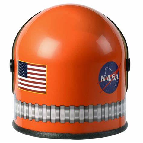 Astronaut Helmet-Orange