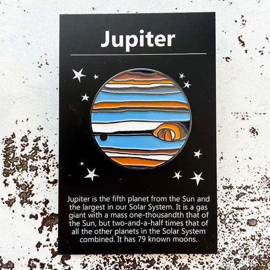 Pin: Jupiter Enamel Pin