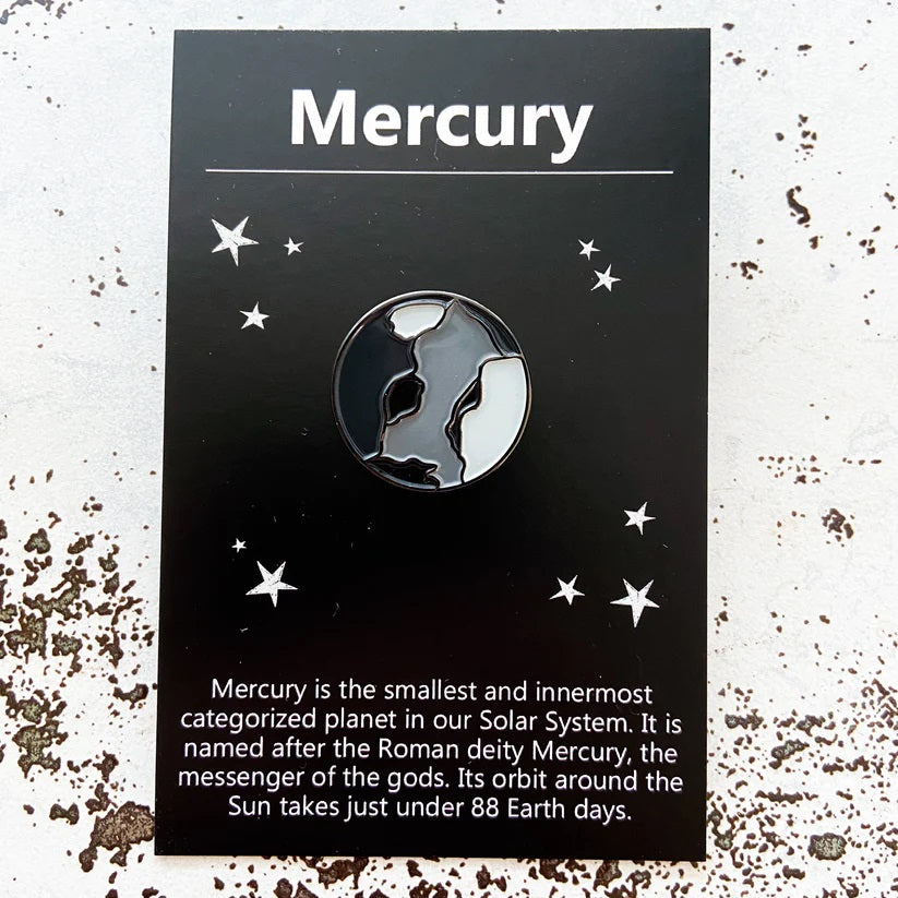 Pin: Mercury Enamel Pin