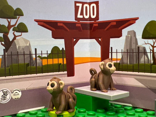 3-D Printed Monkey