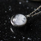 Dbl-sided Moon Neck Silver