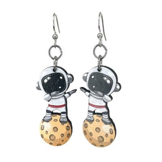 Earrings: Little Moon Man