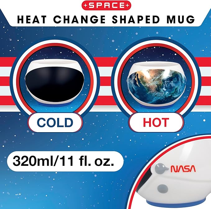 NASA Heat Changed Shaped Mug