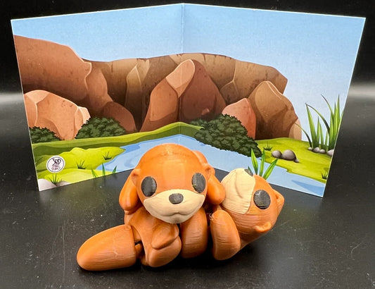 3-D Printed Otter