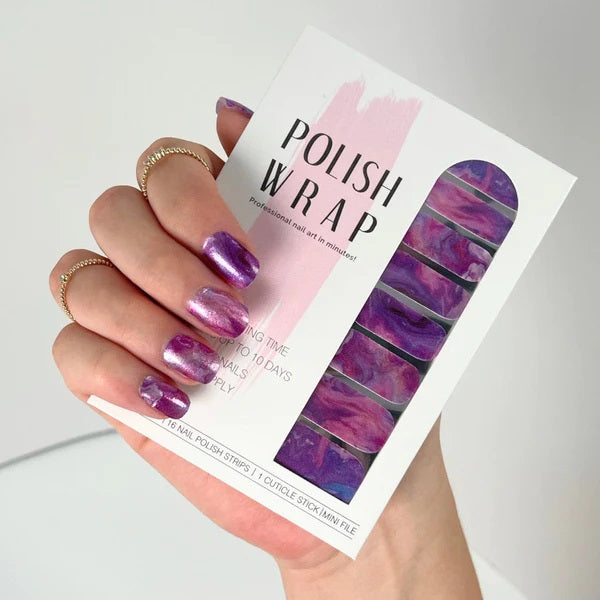 Polish Wrap - Purple Galaxy