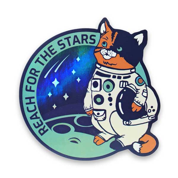 Stickers: Mission Space Cat