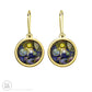 Earrings: Solar System Gold LS